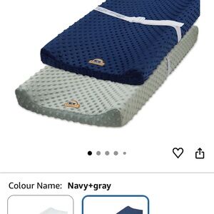 Kids Soft Play Mat - Navy and Gray